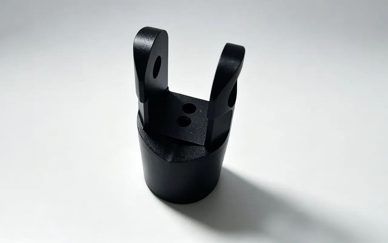 U-shaped two-claw holding bracket