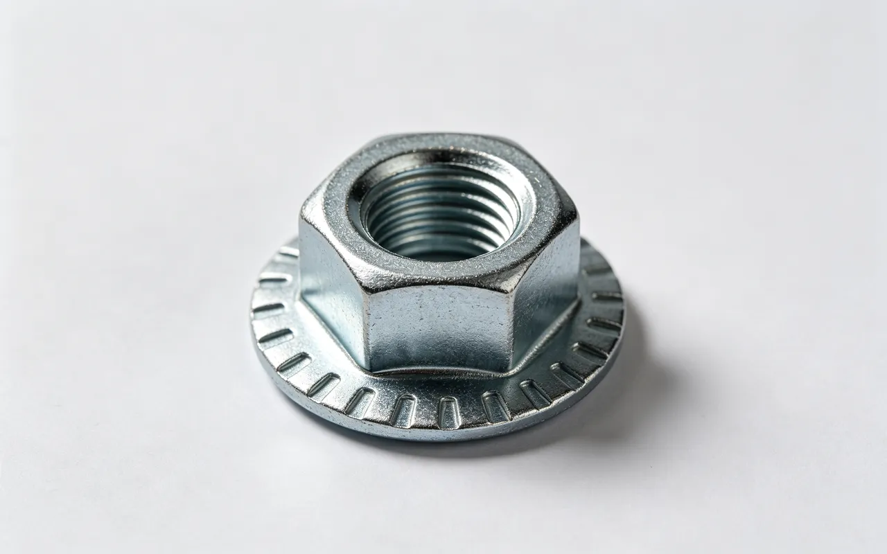 DIN 6923 flange nut