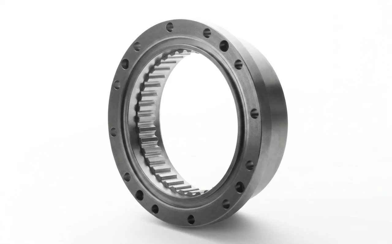 Internal ring gear with bolt-hole flange