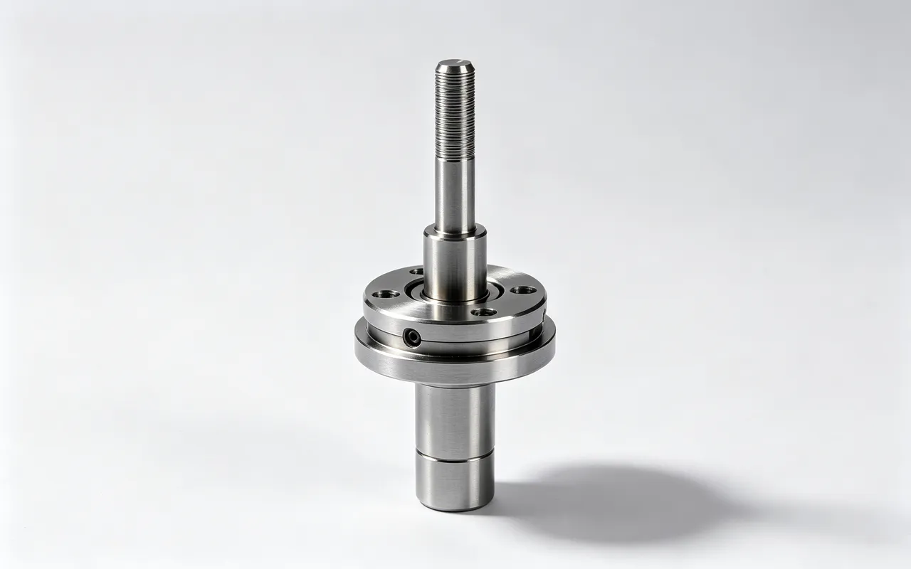 Injection-mold threaded ejector